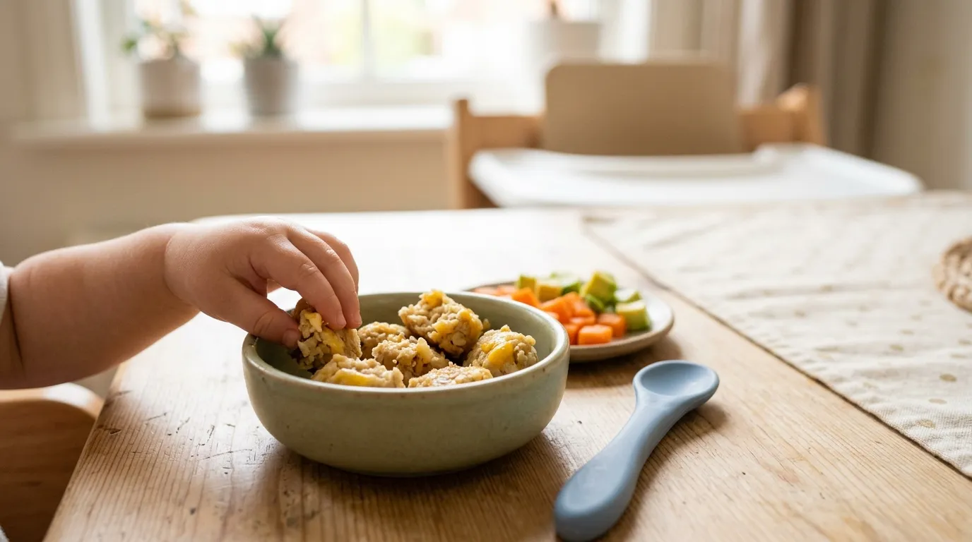 Tempeh and Cheese Balls - 1–5 years