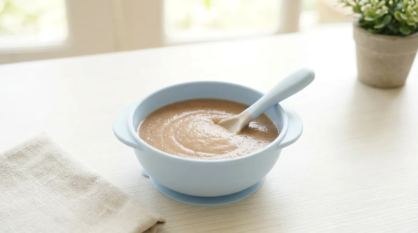 Bubur Sup Daging Kacang Merah - 7–8 bulan