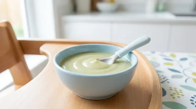 Shrimp and Green Bean Porridge - 7–8 months