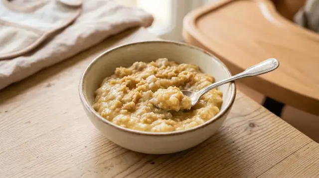 Mango Crumble - 9–10 bulan