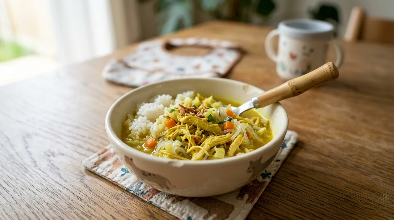 Rice with Yellow Chicken Soto - 1–5 years