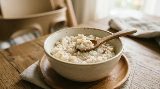 Steamed Rice with Minced Chicken and Catfish - 9–10 months