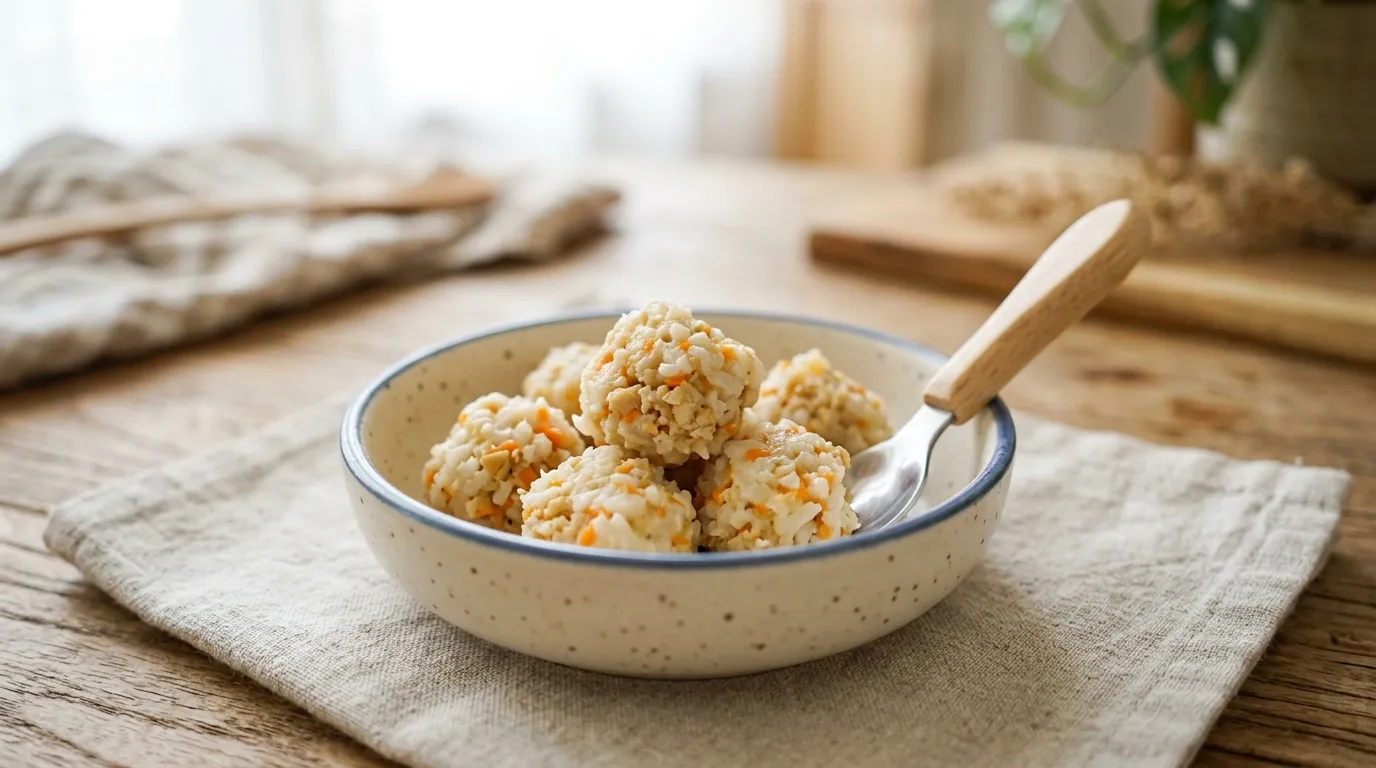 Quail Egg Rice Balls - 9–10 months