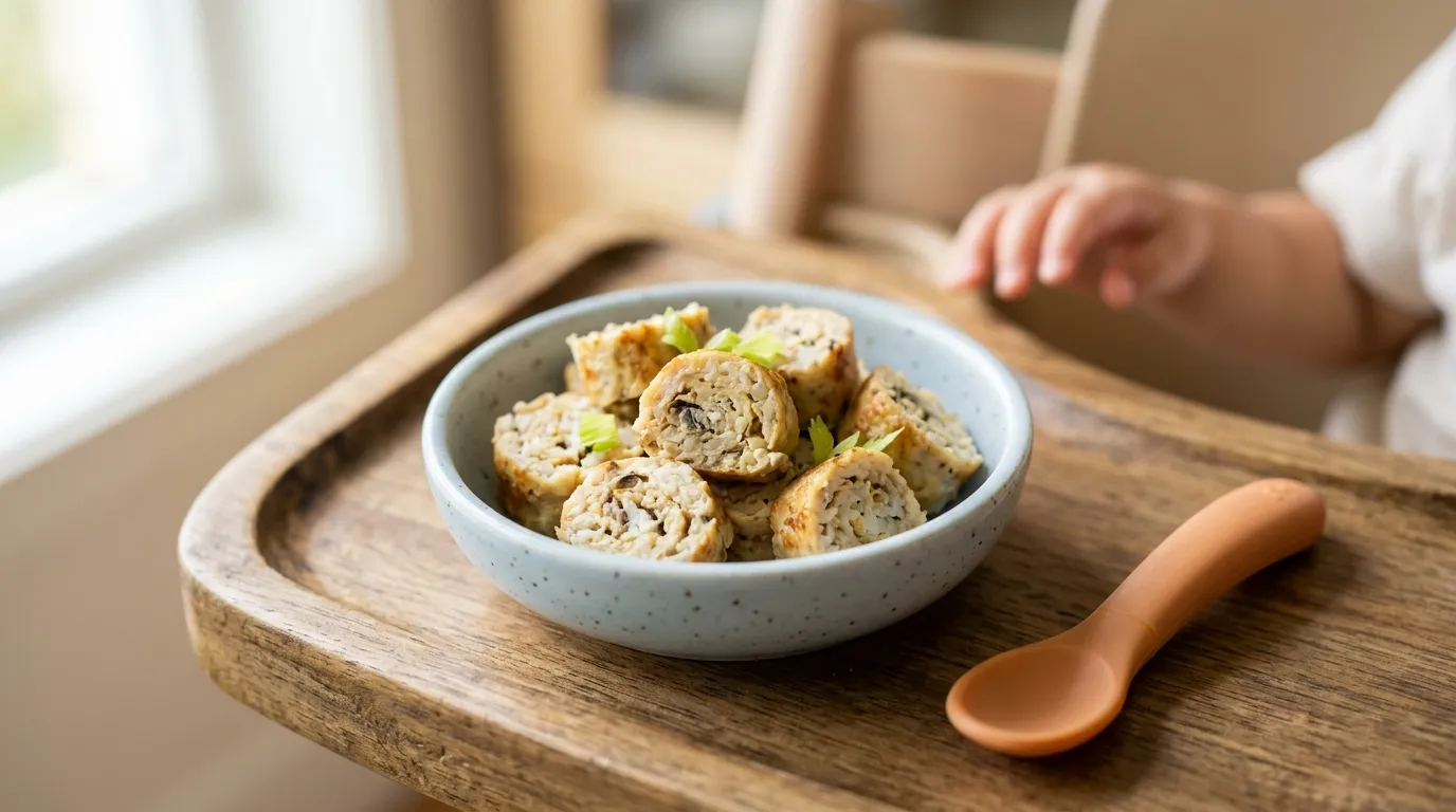 Mackerel and Rice Roll (Rolade) - 1–5 years