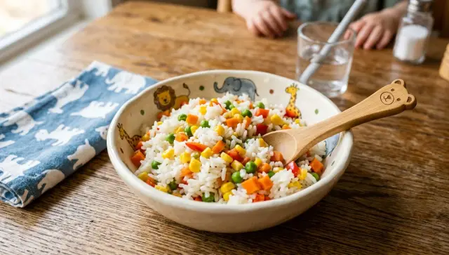 Rainbow Veggie Rice